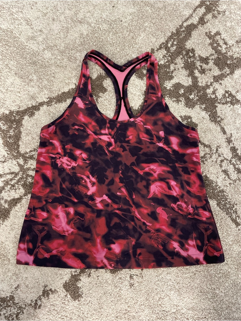 Lululemon Cool Racerback Short Tank Top Nulu- Size 8